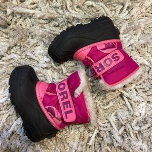 SOREL TODDLER GIRLS SNOW COMMANDER BOOT SIZE 10